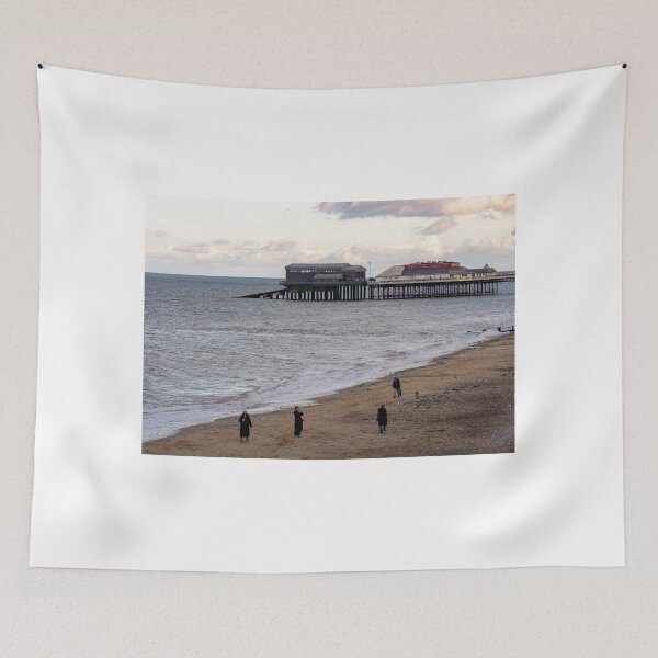 Item preview, High up view over Cromer Beach designed and sold by yackers1.