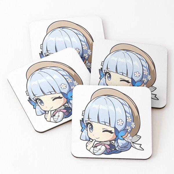 Item preview, Genshin Impact Chibi Kamisato Ayaka designed and sold by KomiArts.