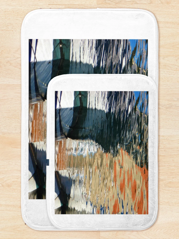 Thumbnail 5 of 6, Bath Mat, Water Ballet designed and sold by Randy Sprout Fine Art.