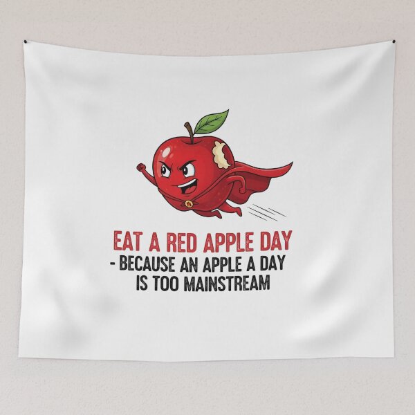 Item preview, Funny Eat a Red Apple Day Shirt – Juicy Apple Humor Tee designed and sold by Clothesbest.