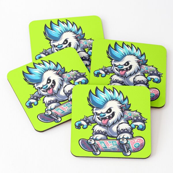Item preview, Skater Dog - Gift for Skating Kids  designed and sold by InkyGenies.