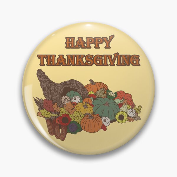 Item preview, Happy Thanksgiving designed and sold by blacksnowcomics.