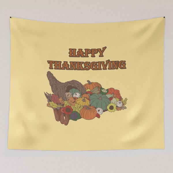 Item preview, Happy Thanksgiving designed and sold by blacksnowcomics.