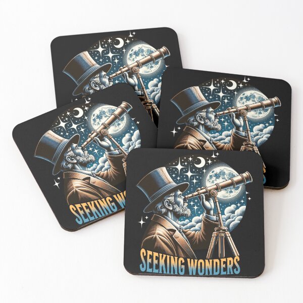Item preview, Astronomer With A Telescope - Astrophysics Lovers Gift designed and sold by InkyGenies.