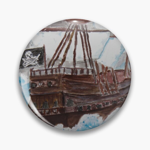 Item preview, Pirate Sea Sick designed and sold by CreativeMatthew.