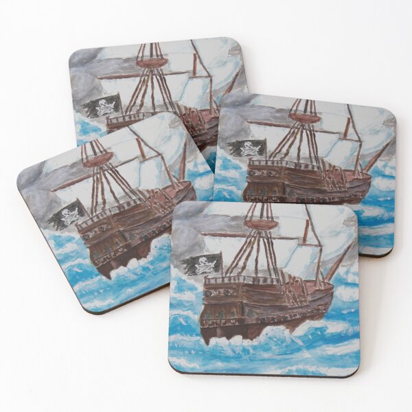 Item preview, Pirate Sea Sick designed and sold by CreativeMatthew.