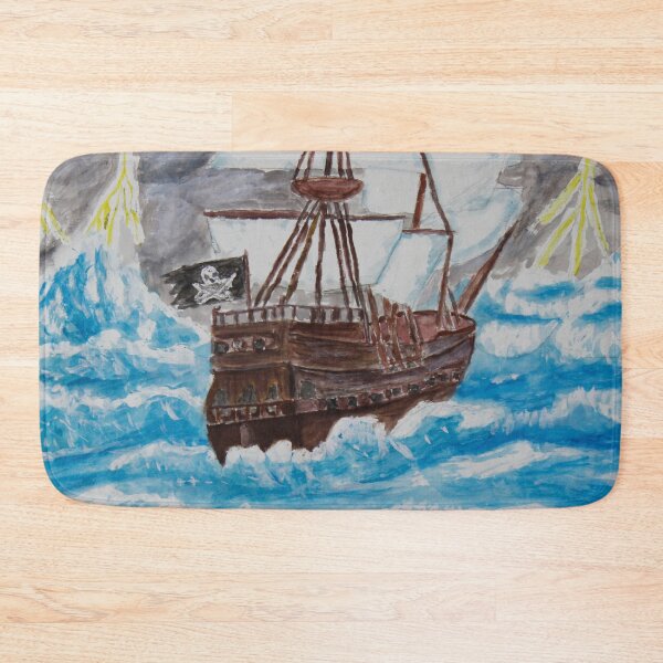 Item preview, Pirate Sea Sick designed and sold by CreativeMatthew.
