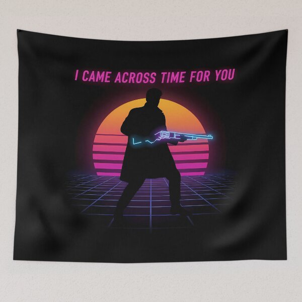 Item preview, Across Time For You 80s Synthwave Sci-Fi Romance designed and sold by ruidaniel.