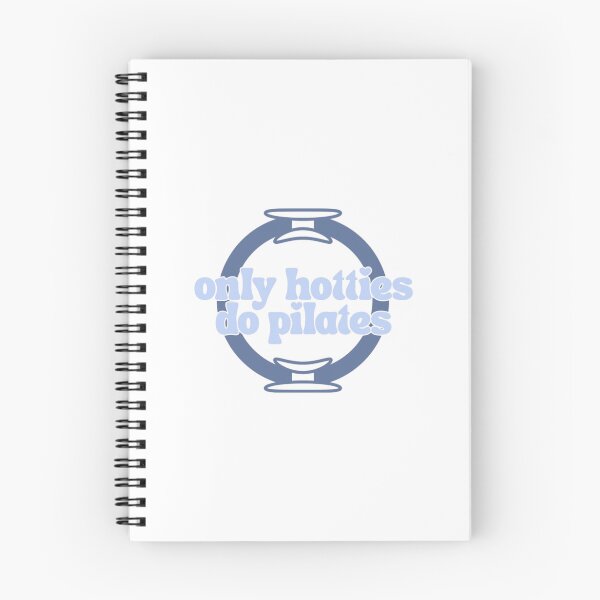 Item preview, Only Hotties Do Pilates Sticker | #1 designed and sold by Annotated Aesthetic.