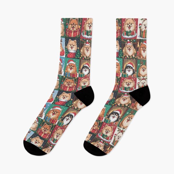 Item preview, Pomeranian-Christmas designed and sold by JessArty ⭐⭐⭐⭐⭐.