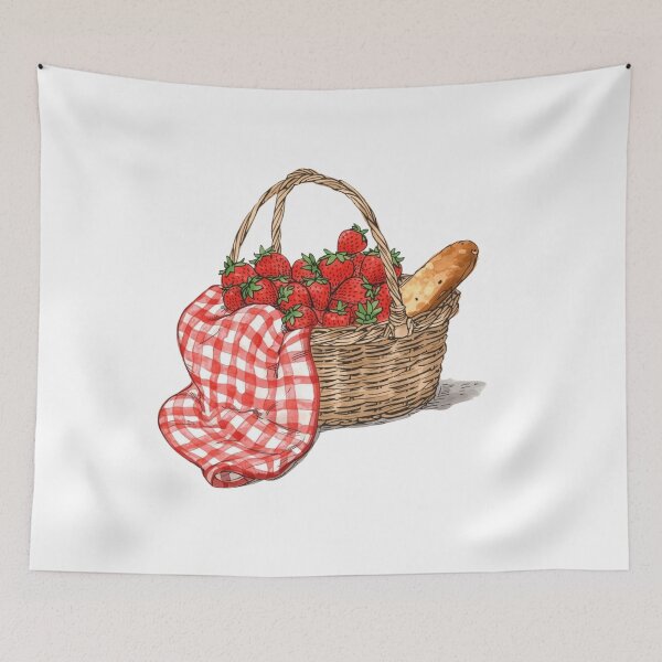 Item preview, Cottagecore Picnic Basket designed and sold by Honeymoon :).