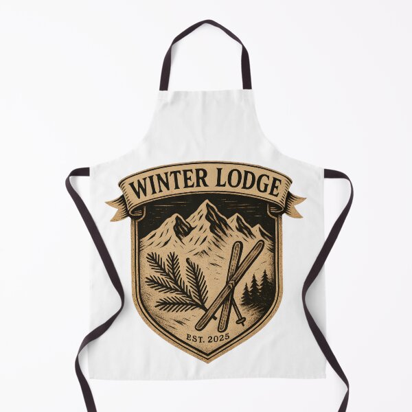 Item preview, Winter Lodge Ski Club Vintage Mountain Badge designed and sold by TaRoPonn.