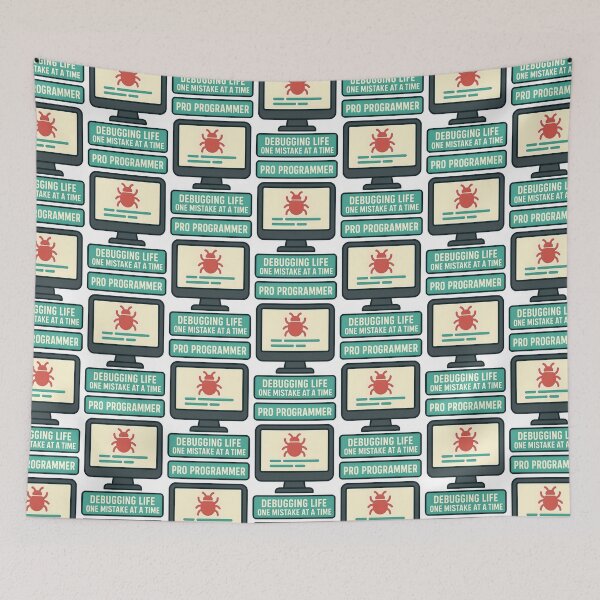 Item preview, Pro Programmer Debugging Life Design designed and sold by TeeTimeTreasure.