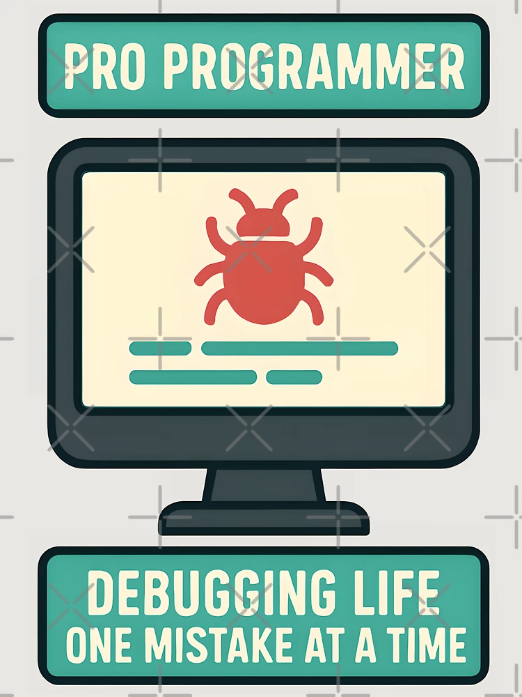 Thumbnail 6 of 6, Premium Oversized Sweatshirt, Pro Programmer Debugging Life Design designed and sold by TeeTimeTreasure.