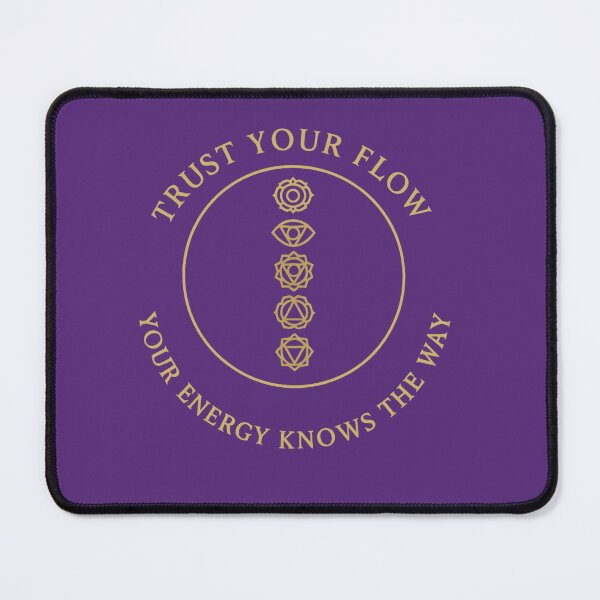 Item preview, Trust Your Flow – Chakra Circle Spiritual Design designed and sold by VariusDesigns.