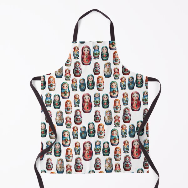Item preview, Christmas Matryoshka Dolls - Russian Folk Art Design designed and sold by PAPIRO SIGLO XXI.