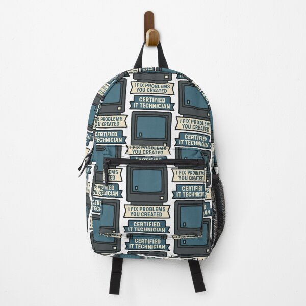 Item preview, Certified IT Technician Retro Computer Design designed and sold by TeeTimeTreasure.