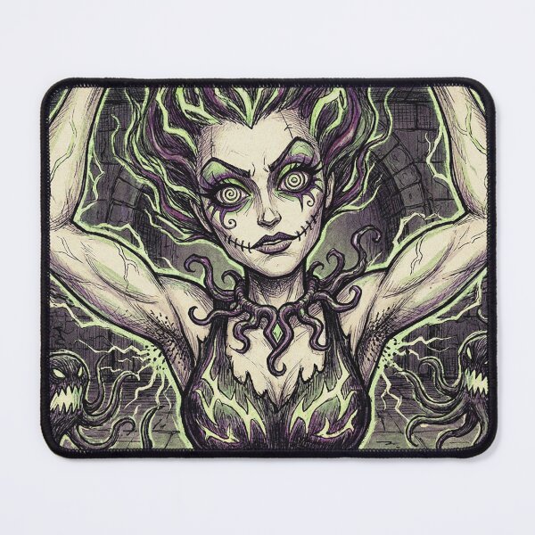 Item preview, Spooky ghostly woman with eldritch hair  illustration designed and sold by Vintage Designs +.