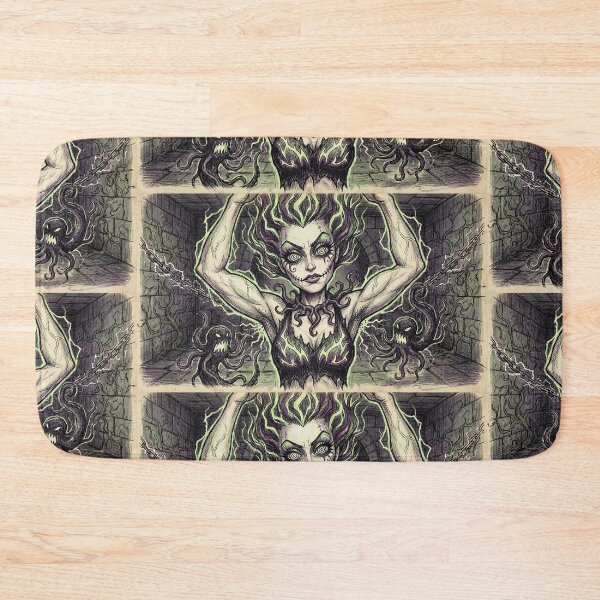Item preview, Spooky ghostly woman with eldritch hair  illustration designed and sold by Vintage Designs +.