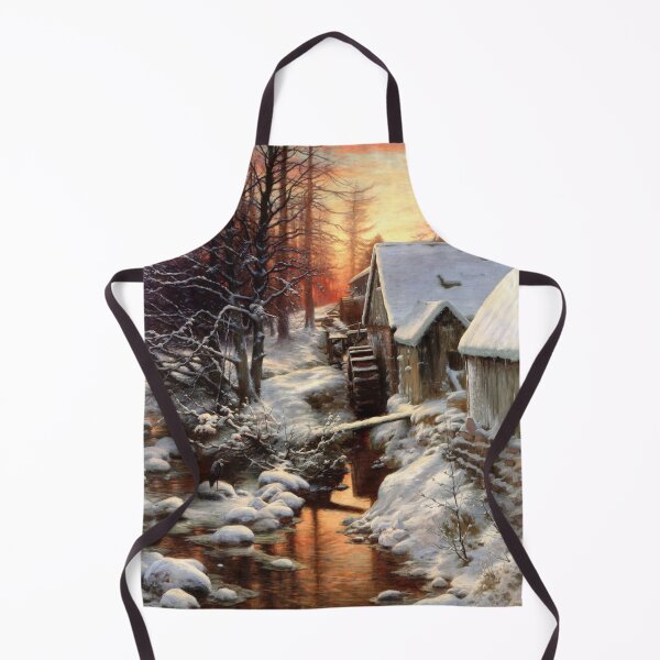 Item preview,  Experience the Serenity of Winter with Joseph Farquharson's "Silence of the Snow" Fine Art Prints  designed and sold by PureVintageLove.