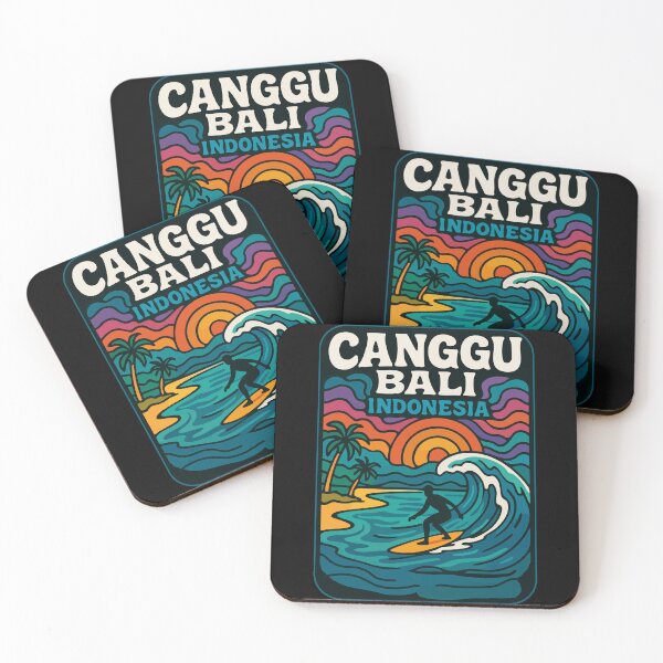 Item preview, Canggu Bali Indonesia Trippy Travel designed and sold by TomFrontierArt.