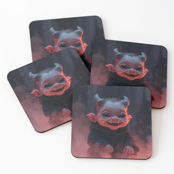 Item preview, The Summoned Little Demon designed and sold by CosmicLionPrints.