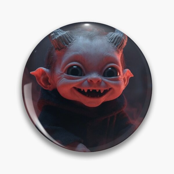 Item preview, The Summoned Little Demon designed and sold by CosmicLionPrints.