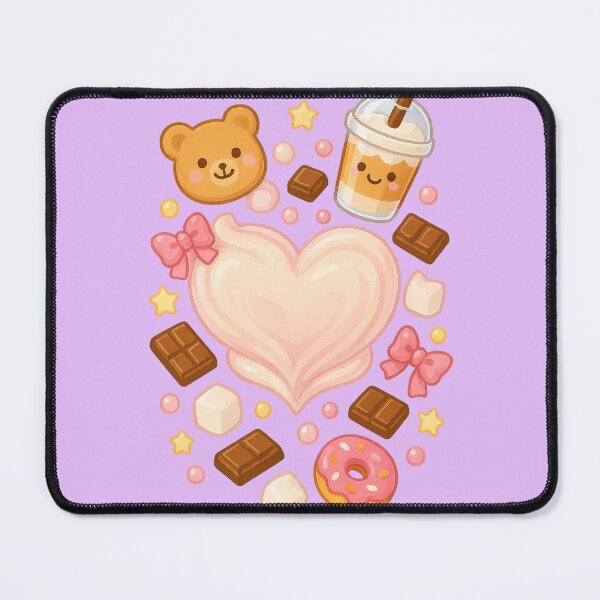 Item preview, Kawaii Bear Café – Cute Decoden-style Dessert Phone Case Design designed and sold by CraftedHome.