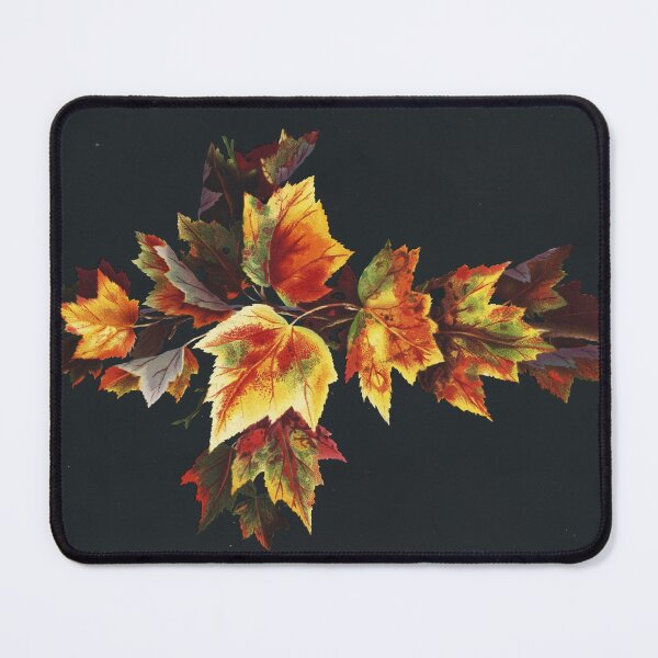 Item preview, Autumn Leaf Cross by Olive Whitney designed and sold by PureVintageLove.
