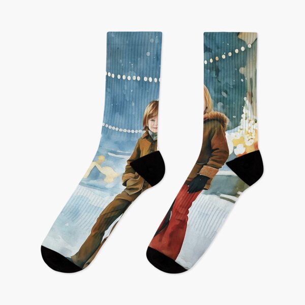 Item preview, Flares in the Snow designed and sold by RCWatercolours.
