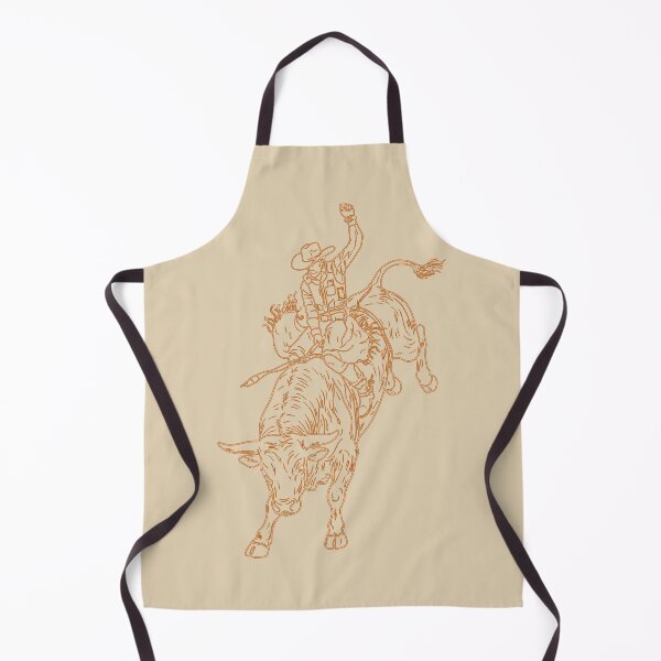 Item preview, Bull Riding Line Art  Western Rodeo Cowboy Illustration designed and sold by franktact.
