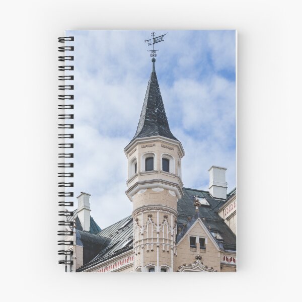 Item preview, A beautiful building in the Eclectic and Art Nouveau styles. designed and sold by DanRaizPhoto.
