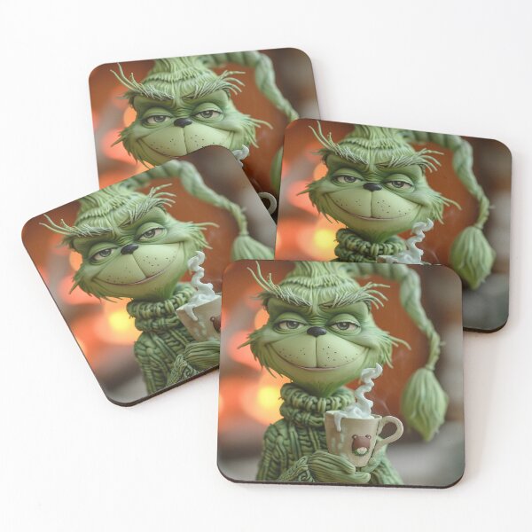 Item preview, Cozy Grinch's Hot Cocoa Moment designed and sold by DigitalArtKiosk.