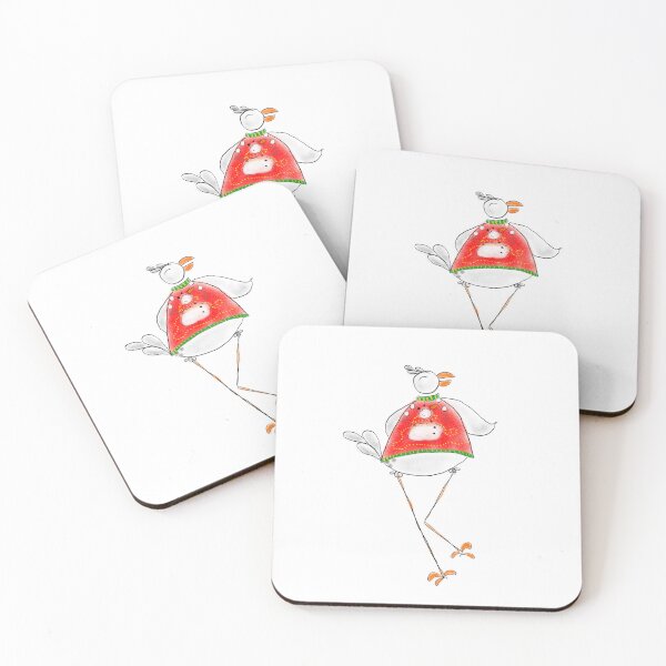Item preview, A Seagull in a Tasteless Christmas Sweater  designed and sold by Doodler365.