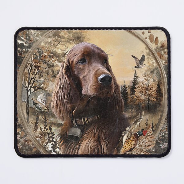 Item preview, Elegant Irish Setter – Red Beauty in Nature designed and sold by TammyHunterArt.