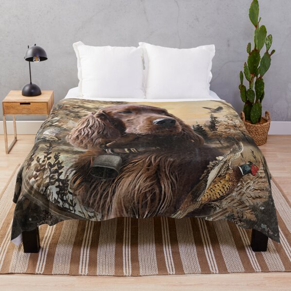 Item preview, Elegant Irish Setter – Red Beauty in Nature designed and sold by TammyHunterArt.