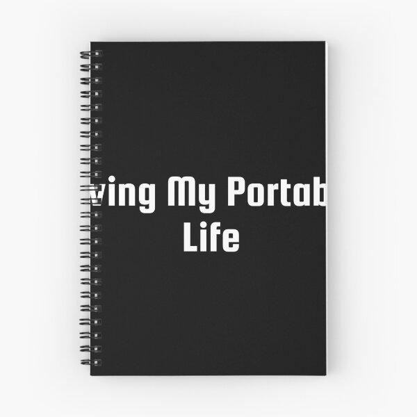 Item preview, Living My Portable Life designed and sold by Ninjacatoff.