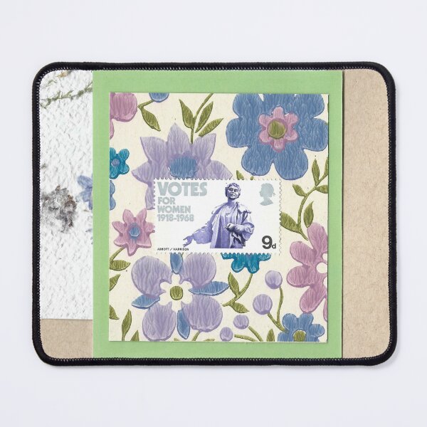Item preview, Suffragette Collage Votes for Women Stamp designed and sold by Iwearthecheeseitdoesnotwearme.
