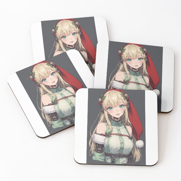 Item preview, Christmas cyber girl anime designed and sold by ArtsJulian.
