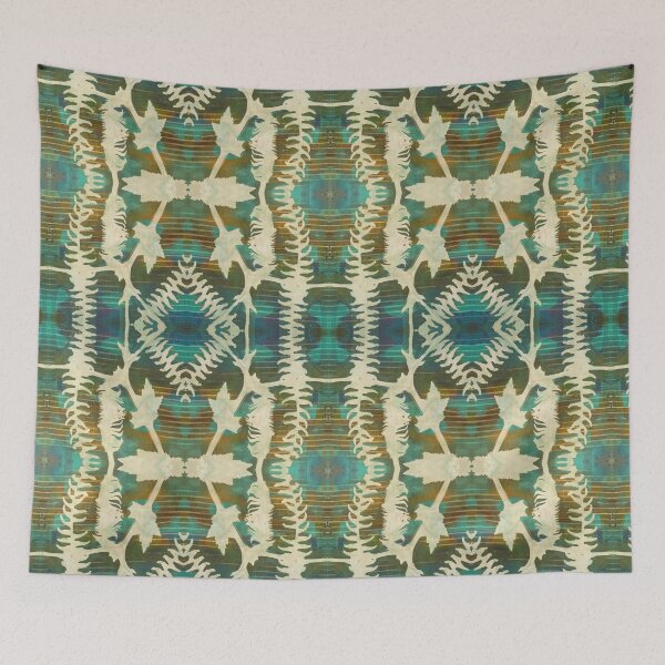 Item preview, Negative Space Monoprint Pattern designed and sold by vallisrowe.