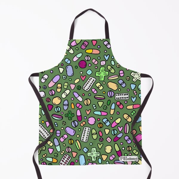 Item preview, Pharmacy Doodles: Green Pills designed and sold by Pillustrated Designs.