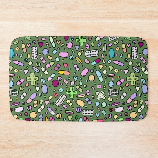 Item preview, Pharmacy Doodles: Green Pills designed and sold by Pillustrated Designs.