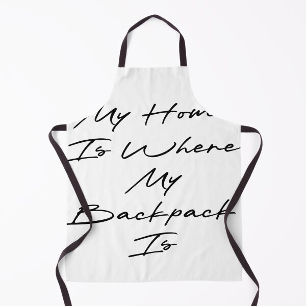 Item preview, My Home Is Where My Backpack Is designed and sold by Ninjacatoff.