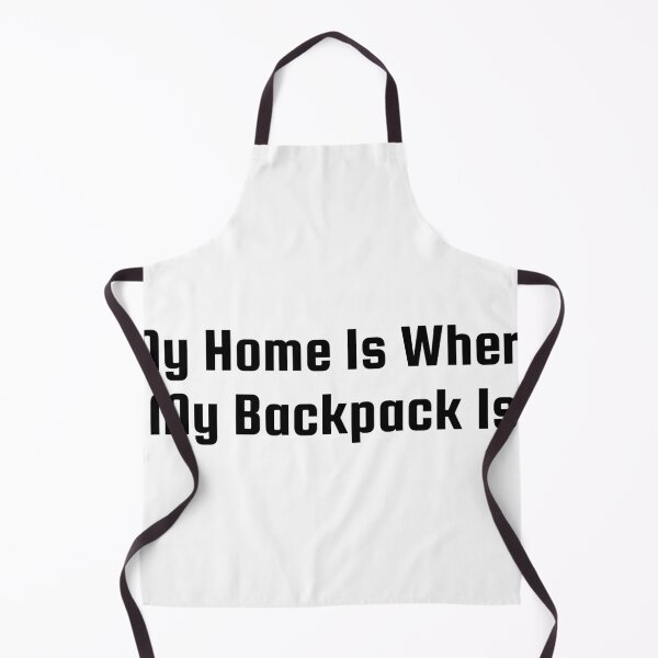 Item preview, My Home Is Where My Backpack Is designed and sold by Ninjacatoff.