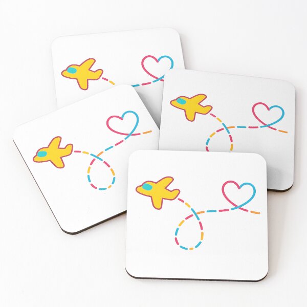 Item preview, Airplane Heart Loop designed and sold by Design-Joyz.
