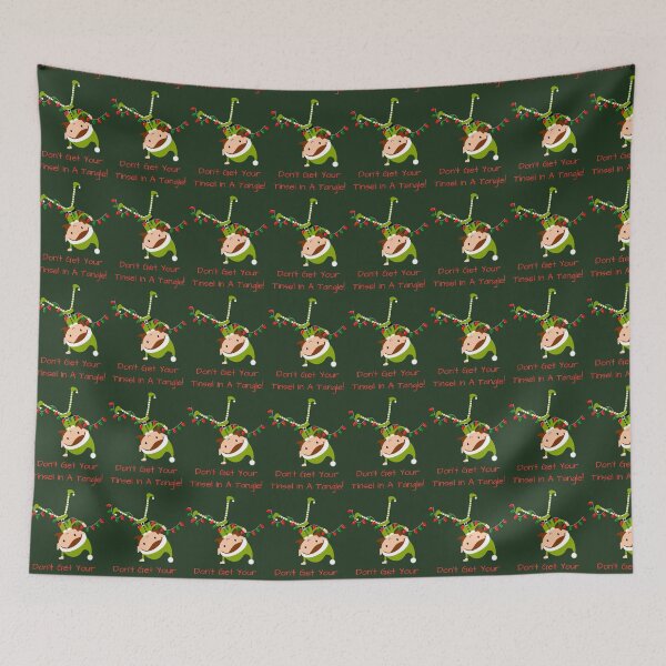 Item preview, Don't Get Your Tinsel In A Tangle! designed and sold by sandycoconuts.