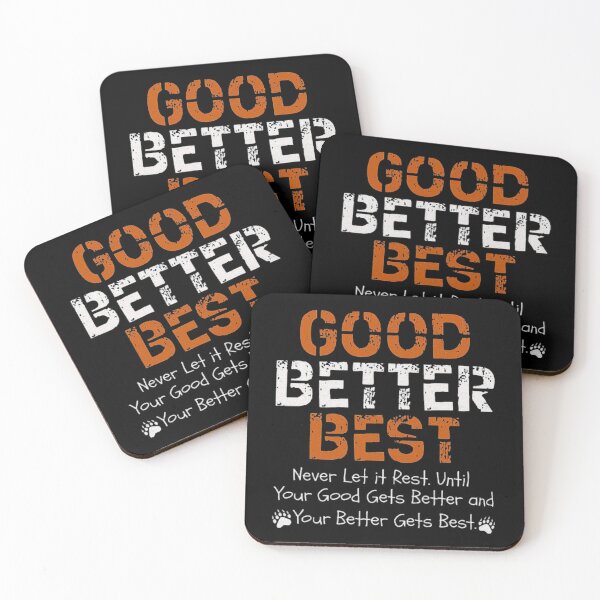 Item preview, Good Better Best Never let it Rest Quote for Men Women Gym designed and sold by love3617.
