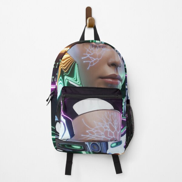Item preview, Futuristic Humanoid Robot - AI Cyberpunk Art designed and sold by AndrewYoko.