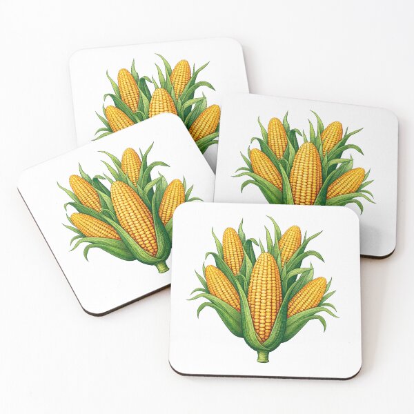 Item preview, Ripe corn cobs designed and sold by PrintLabStudio.