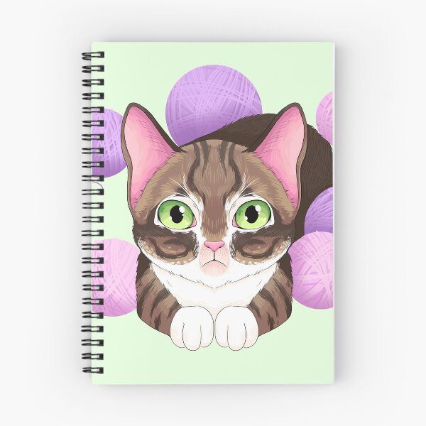 Item preview, Kitty among the wool designed and sold by Art_with_Honesty.